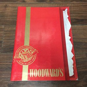 1988 Woodward's Official Christmas Book Of Gift Ideas Catalog Canada